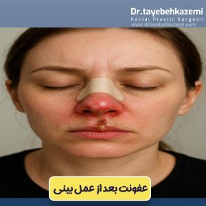 عفونت بعد از عمل بینی و علائم هشداردهنده آن